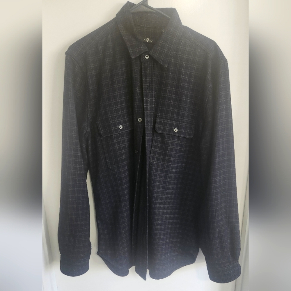 Flannel overshirt